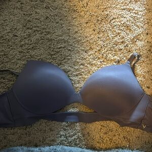 Purple Victoria’s Secret push up bra